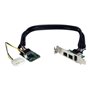 StarTech.com 3 Port 2b 1a 1394 Mini PCI Express FireWire Card Adapter - FireWire Adapter