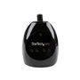 StarTech.com 15m USB 2.0 Active Cable with 4 Port Hub - hub - 4 ports USB-Hubs - 4 - Schwarz