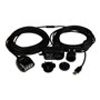 StarTech.com 15m USB 2.0 Active Cable with 4 Port Hub - hub - 4 ports USB-Hubs - 4 - Schwarz