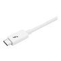 StarTech.com Thunderbolt 3 (20Gbps) USB C Cable - White - 2m