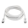 StarTech.com Thunderbolt 3 (20Gbps) USB C Cable - White - 2m