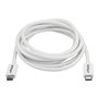 StarTech.com Thunderbolt 3 (20Gbps) USB C Cable - White - 2m