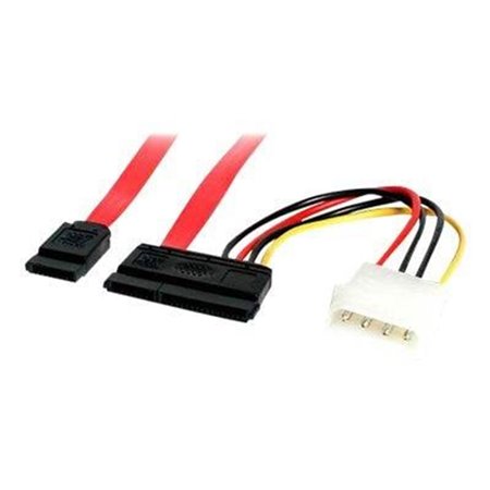 StarTech.com SATA Serial ATA Data and Power Combo Cable - SATA cable - 45.7 cm