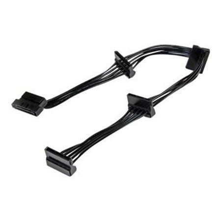 StarTech.com 4x SATA Power Splitter Adapter Cable - power splitter - 40 cm