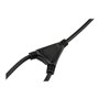 StarTech.com C13 Power Cord - Schuko to 2x C13 - Y Splitter Power Cable - power cable - 2 m