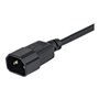 StarTech.com Standard Computer Power Cord Extension C14 to C13 - power extension cable - 1 m