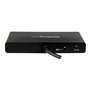 StarTech.com DisplayPort to DP Multi Monitor Splitter - 4-Port MST Hub - video splitter - 4 ports