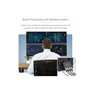 StarTech.com DisplayPort to DP Multi Monitor Splitter - 4-Port MST Hub - video splitter - 4 ports