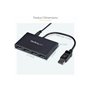 StarTech.com DisplayPort to DP Multi Monitor Splitter - 4-Port MST Hub - video splitter - 4 ports