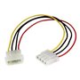 StarTech.com LP4 Power Extension Cable - M/F - power extension cable - 30.48 cm