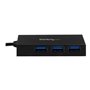 StarTech.com 4-Port USB-C Hub - USB-C to 4x USB-A - USB 3.0 Hub - Includes Power Adapter - hub - 4 ports USB-Hubs - USB 3.2 - 4 