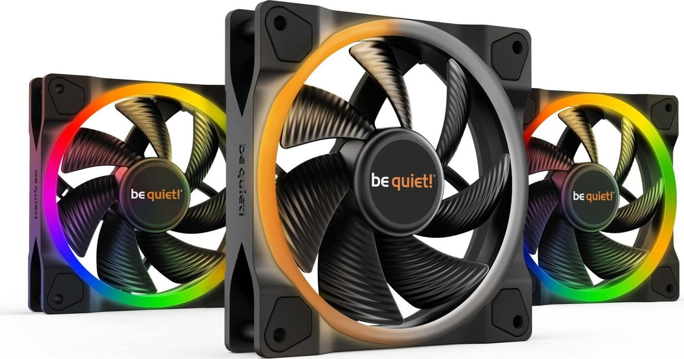 be quiet Lüfter Light Wings Triple Pack 120mm PWM schwarz
