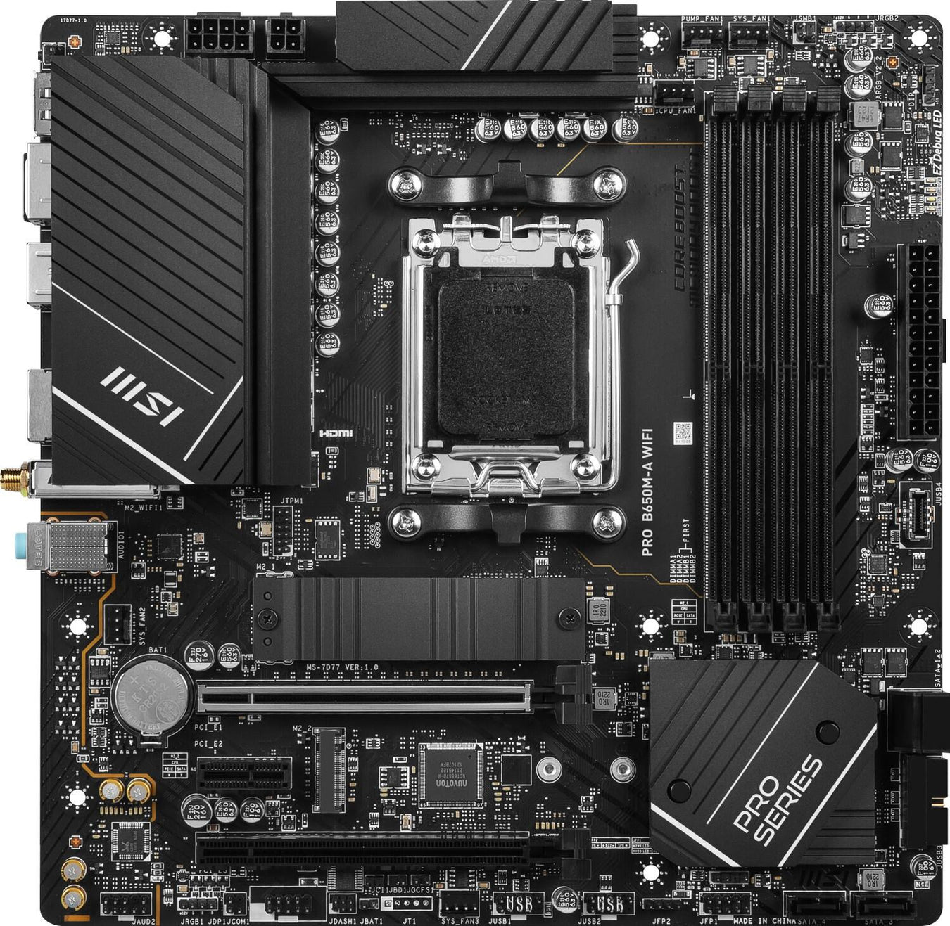 MSI Pro B650M-A WiFi