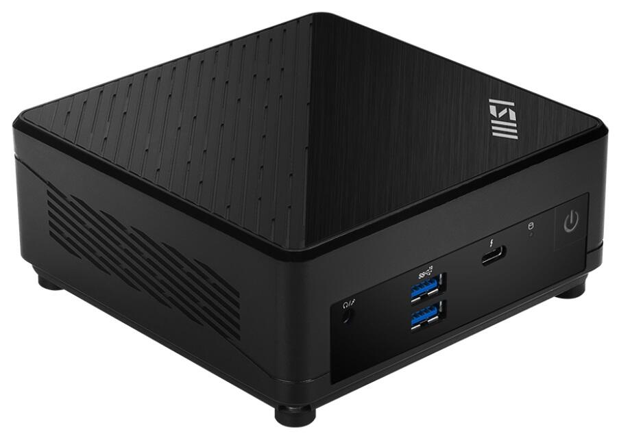 MSI CUBI 5 12M-021BDE Mini Barebone-PC Intel Core i5-1235U, WiFi 6, Bluetooth 5.3, schwarz