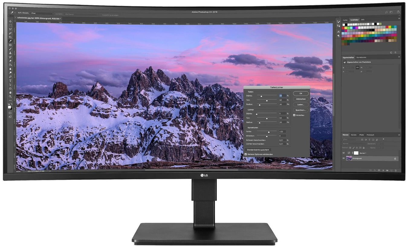 LG UltraWide 35BN77CP-B Curved Monitor 88,9cm (35 Zoll)