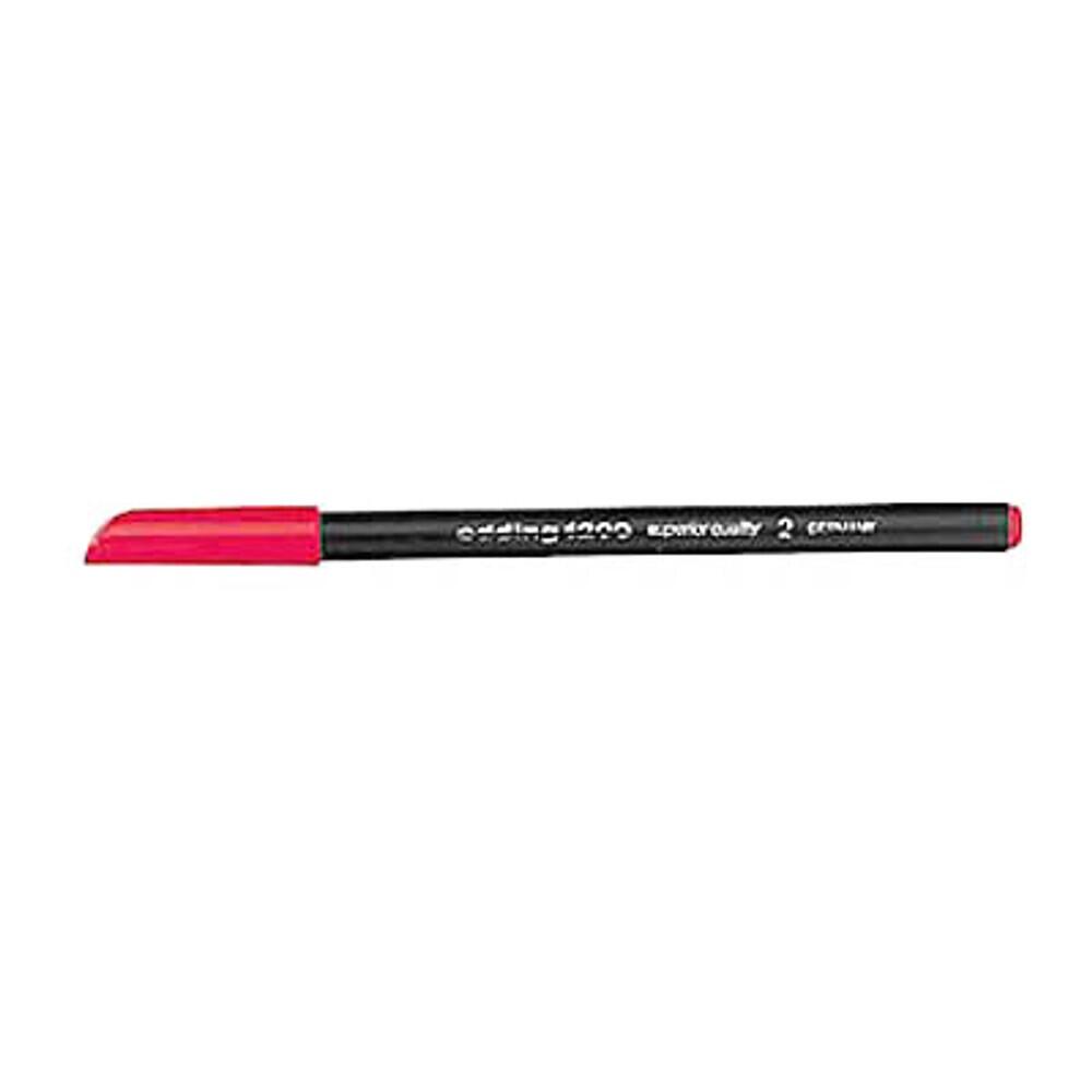 edding 1200 Filzstifte rot - 10 Stück