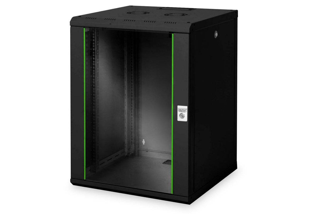 Digitus 16HE 19'-Wandgehäuse Unique Serie RAL 9005 schwarz