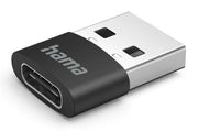 Hama Adapter 00201532 USB-C Buchse auf USB-A Stecker 3er Pack Schwarz