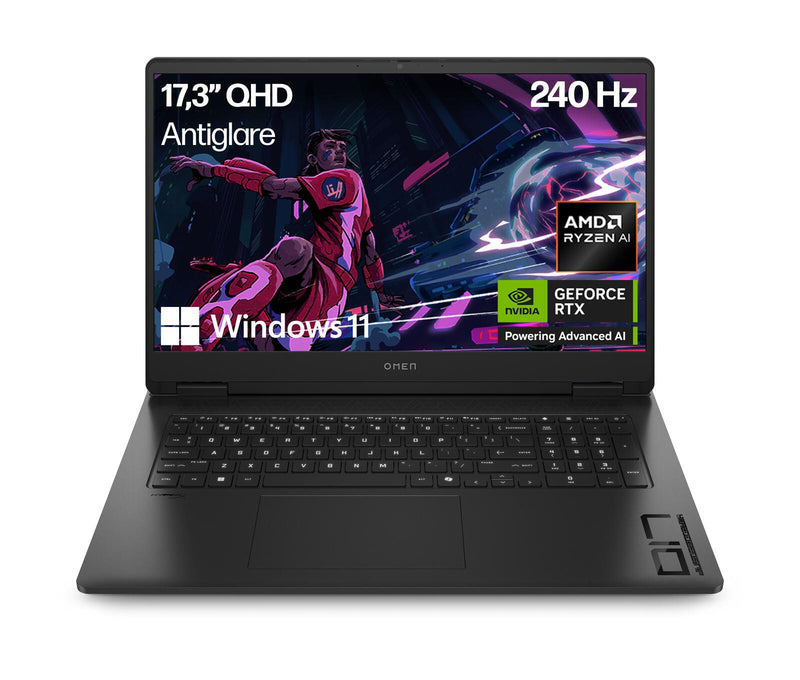 HP Omen 17-db1073ng AMD Ryzen™ AI 7 350 Gaming Notebook 43,9 cm (17,3')