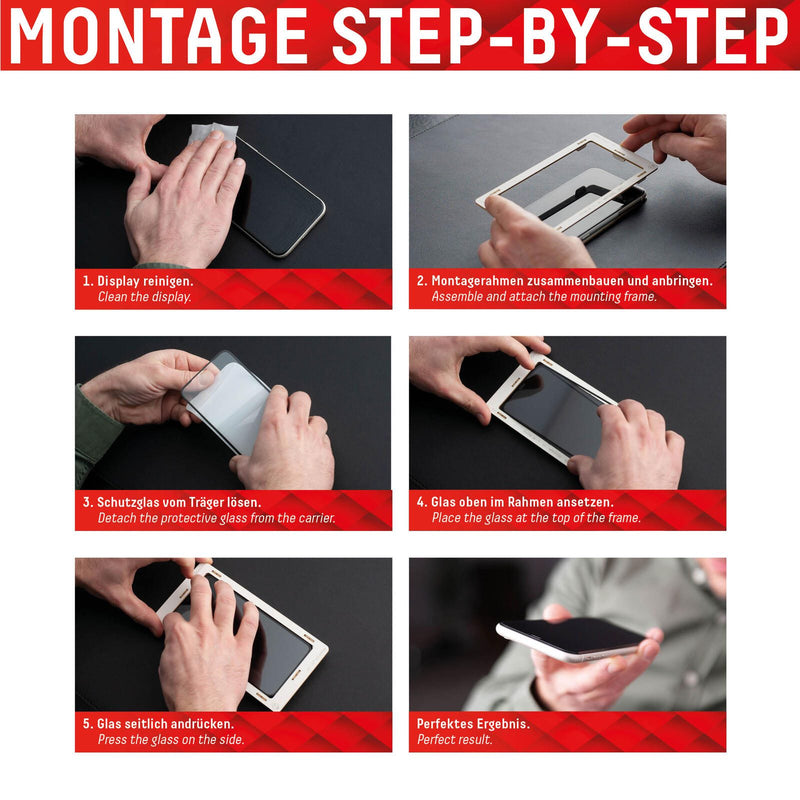 DISPLEX Real Glass für Apple iPhone 13/13 Pro/14/16e