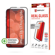 DISPLEX Premium Glas (Full Cover) für Apple iPhone 13/13 Pro/14/16e