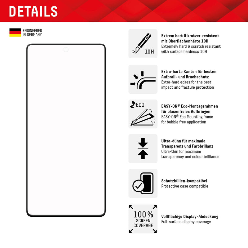 DISPLEX Panzerglas (10H) für Google Pixel 7 Pro
