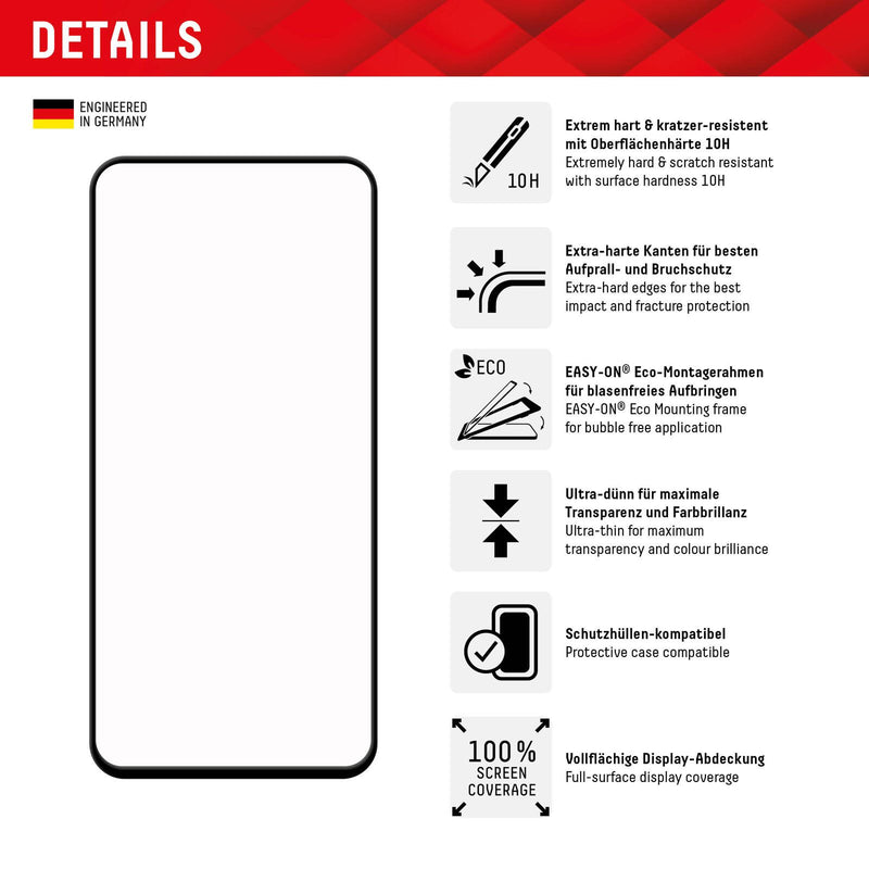 DISPLEX Panzerglas (10H) für Samsung Galaxy S23 FE