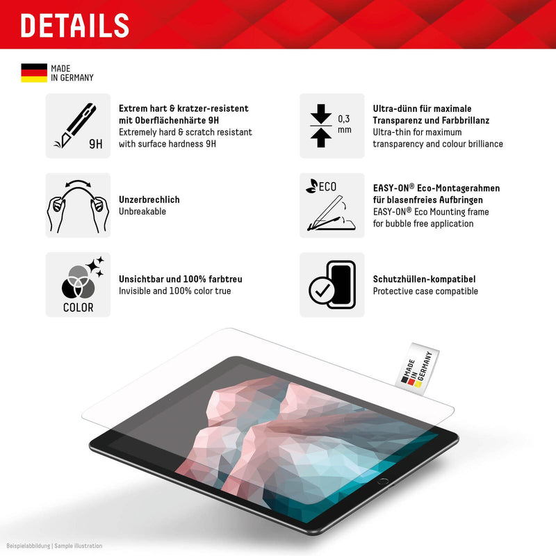 DISPLEX Tablet Glass für Apple iPad Pro 11'' (2024)