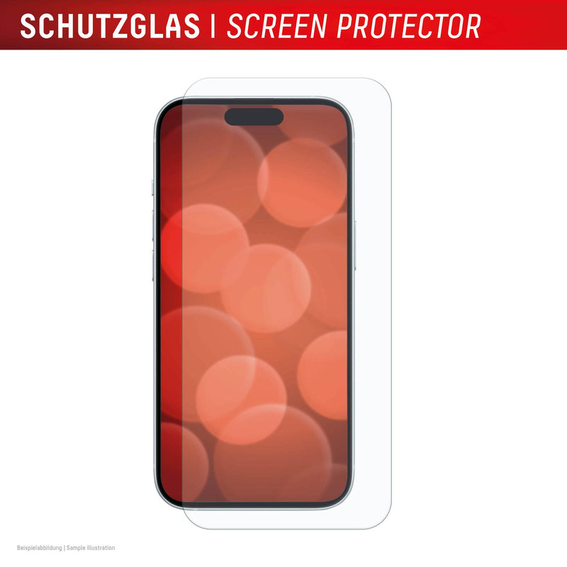 DISPLEX Panzerglas (10H) + Schutzhülle für Apple iPhone 16 Plus