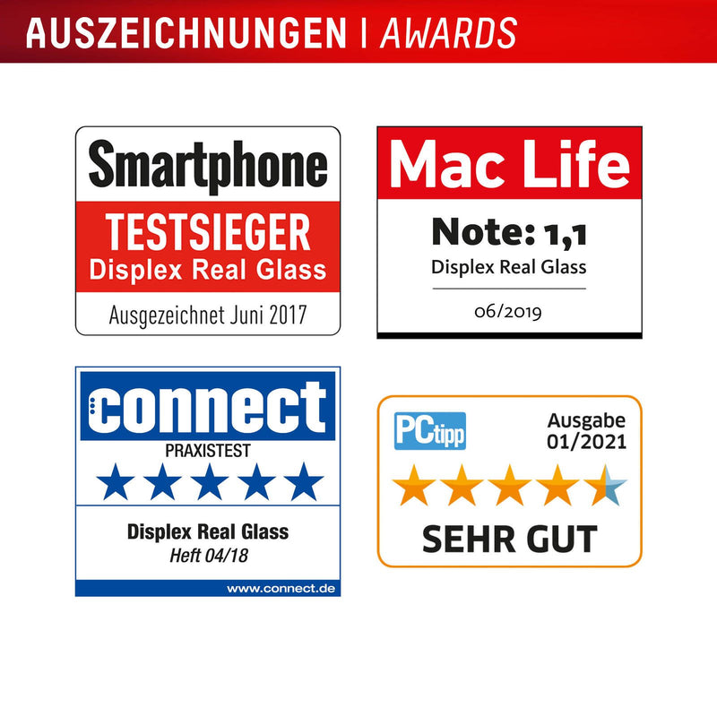 DISPLEX Panzerglas 2D/Clear (10H) für Google Pixel 9, Pixel 9 Pro, Pixel 10, Pixel 10 Pro