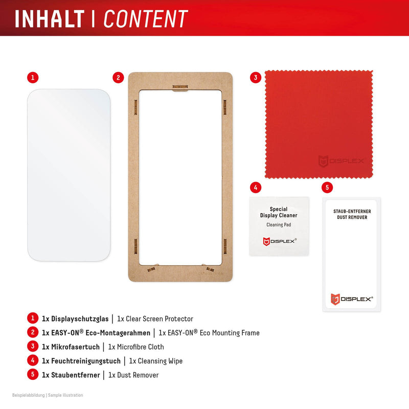 DISPLEX Panzerglas 2D/ Clear (10H) für Google Pixel 9 Pro XL & Pixel 10 Pro XL