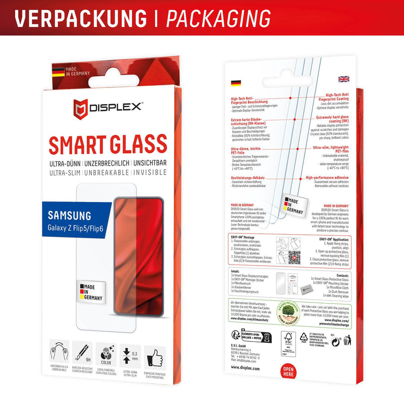 DISPLEX Smart Glass Samsung Galaxy Z Flip5, Z Flip6