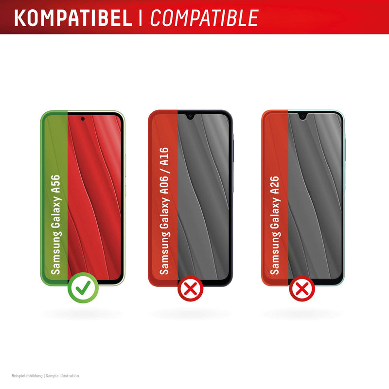 DISPLEX Panzerglas (10H, 2D) für Samsung Galaxy A56