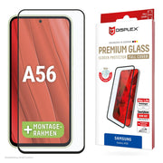 DISPLEX Premium Panzerglas (Full Cover, 10H) für Samsung Galaxy A56