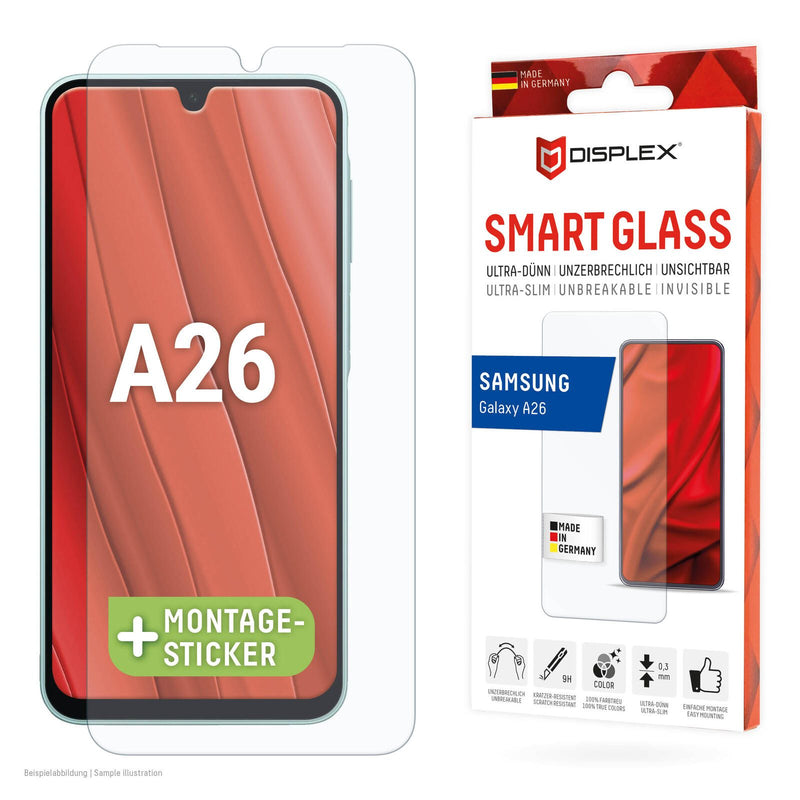 DISPLEX Smart Glass (9H) für Samsung Galaxy A26