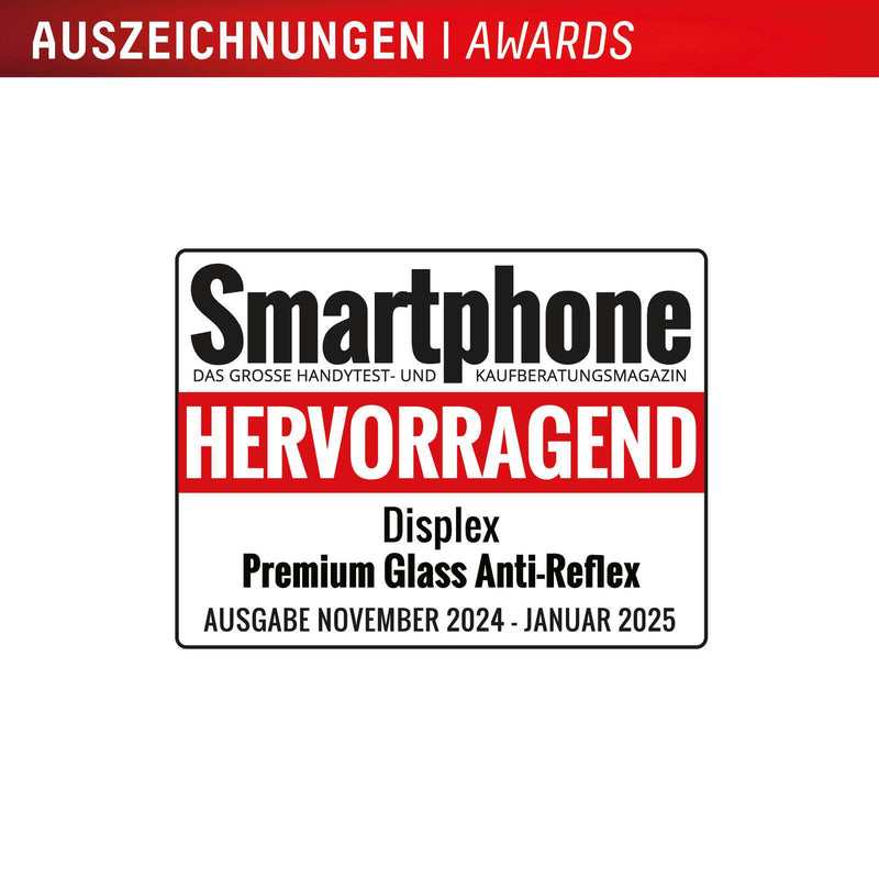 DISPLEX Premium Panzerglas (Full Cover, 10H) für Samsung Galaxy S25 Ultra