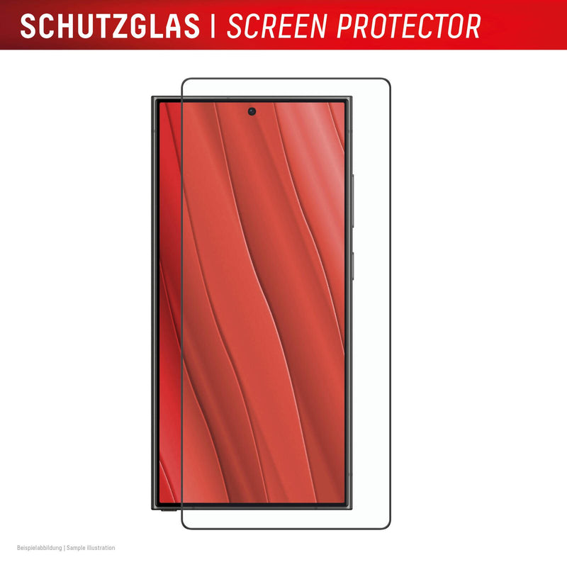 DISPLEX Premium Panzerglas (Full Cover, 10H) für Samsung Galaxy S25 Ultra