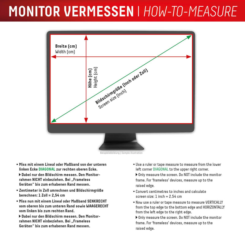 DISPLEX PRIVACY SAFE Blickschutzfilter für Desktop Monitor 27'' (16:10)