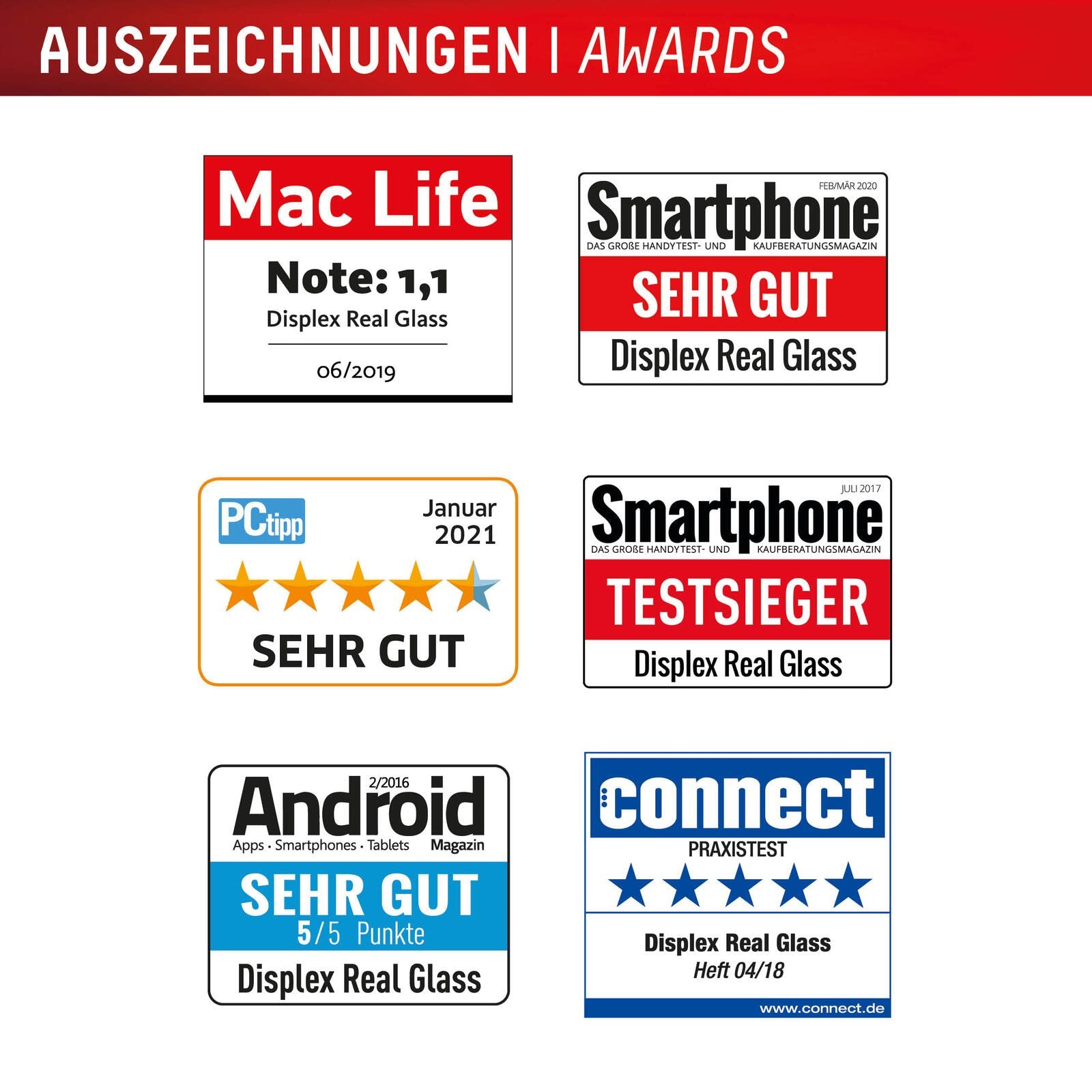 DISPLEX Panzerglas (10H) + Schutzhülle für Samsung Galaxy S25 Edge