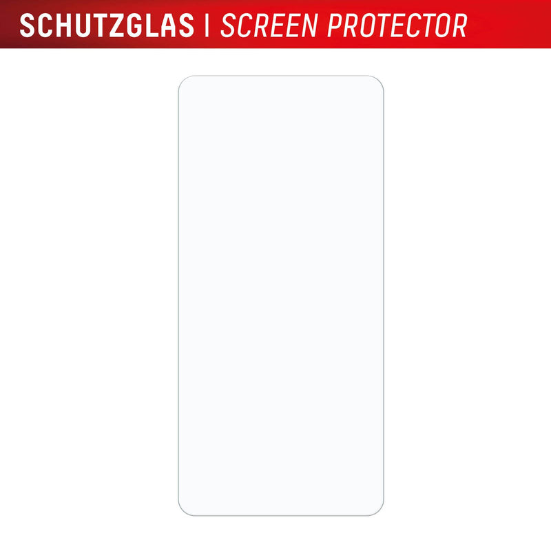DISPLEX Panzerglas (10H) + Schutzhülle für Samsung Galaxy S25 Edge