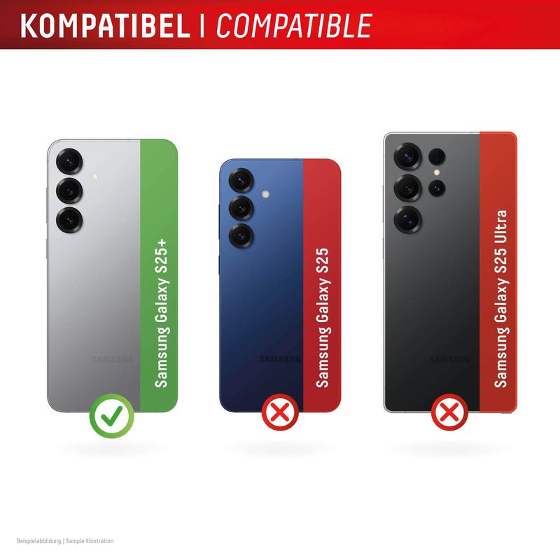 DISPLEX Premium Camera Lens Glass, Samsung Galaxy S25+ Schutzringe