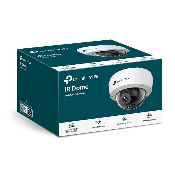 TP-Link VIGI C240I IR Netzwerk-Überwachungskamera für den Außenbereich mit 2,8 mm Objektiv