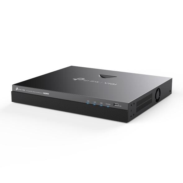 TP-Link VIGI NVR2016H-16MP-4TB 16 Kanal Netzwerk Video Recorder, 2x bis zu 10TB SATA HDD intern montierbar