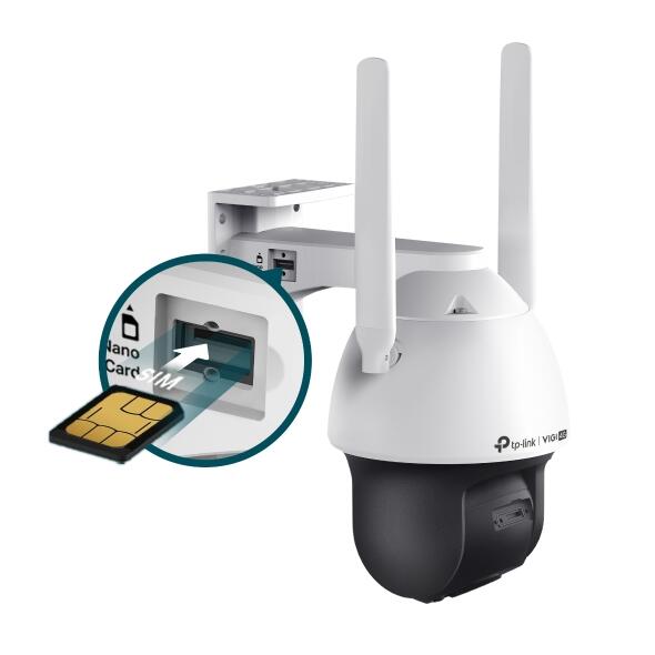 TP-Link VIGI C540-4G Netzwerk-Überwachungskamera für den Außenbereich mit 4 mm Objektiv