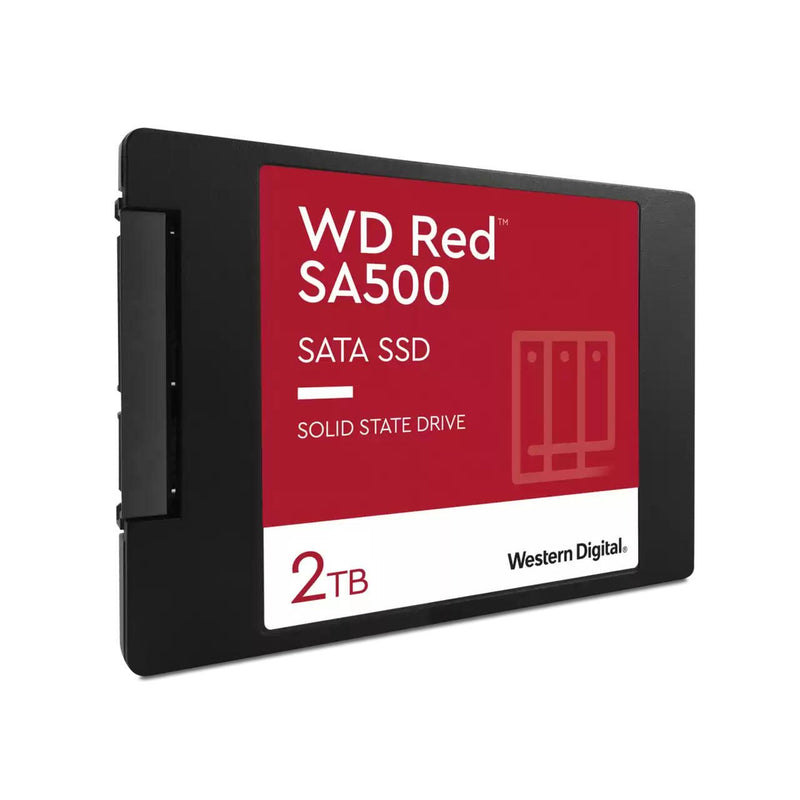 WD Red™ SA500 NAS SATA SSD 2,5” mit Gehäuse 2 TB