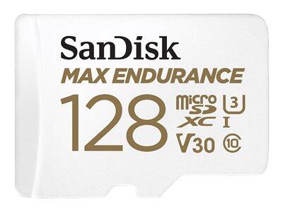 SanDisk Max Endurance microSDXC Speicherkarte 128GB + SD Adapter