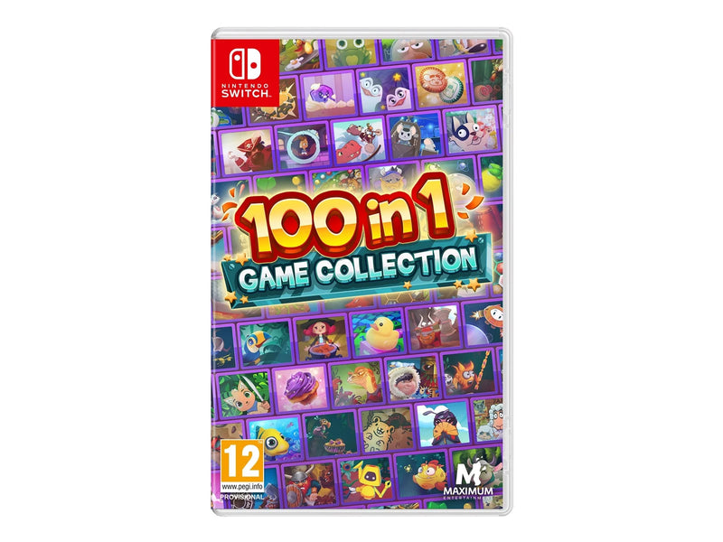 100 in 1 Game Collection - Nintendo Switch - Samlung - PEGI 12