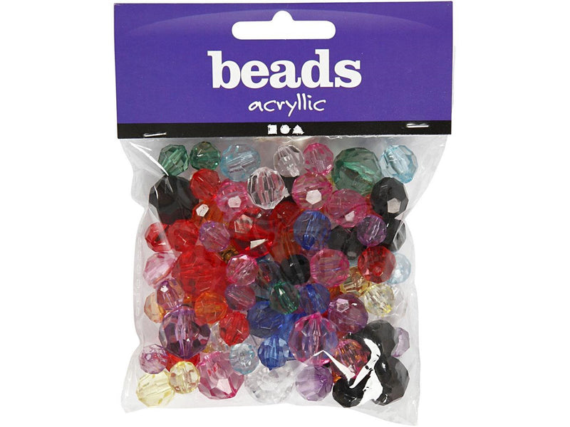 Creativ Company Faceted Beads Mix.