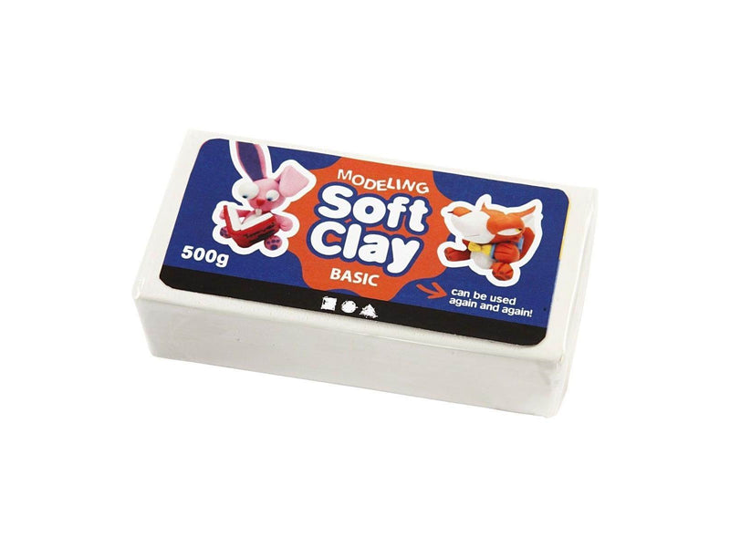 Creativ Company Soft Clay - White 500gr.