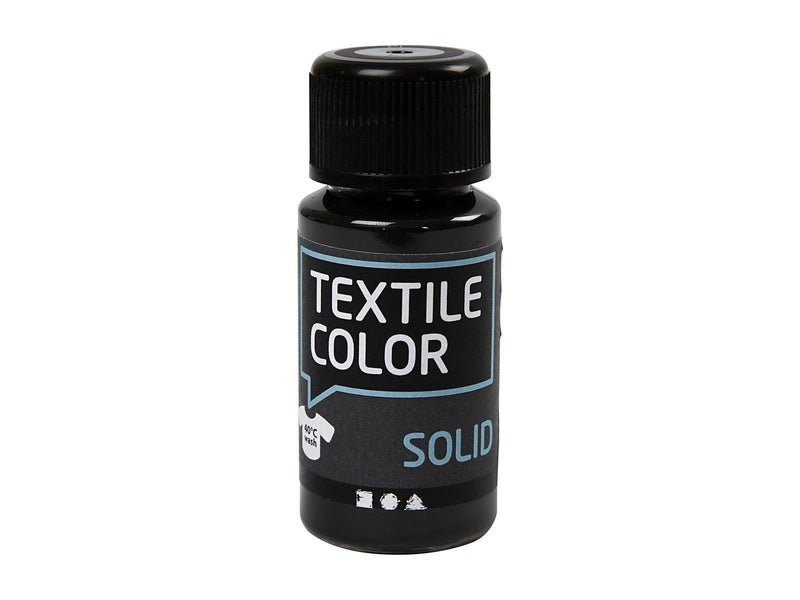 Creativ Company Opaque textile paint - Black 50ml